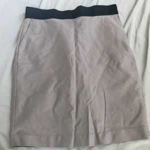 Investments Khaki Skirt